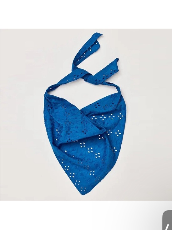 NWT Free People Claro Eyelet Hair Scarf main image 4